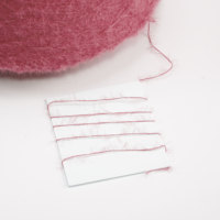 Style DTY personnalisé multicolore fil poilu très doux pas cher fil de cheveux de vison floue pour tricoter tissage teinture Machine fil de plumes