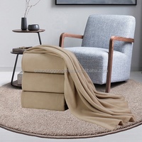 180x200 confortable doux épaissi multifonctionnel antidérapant double face draps de lit couverture polaire couverture de climatisation chaude