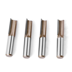 Carbide Blades Woodworking Straight <strong>Router</strong> <strong>Bits</strong> with 6mm 12mm Shank Wood Milling Cutter Furniture Engraving Carving Tools - Product Image 2