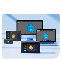 Escáner 3D Creality Pika, Láser Azul Portátil con IA y NIR, para Impresión 3D y Escaneo en Exteriores, Sin Marcadores para Cuerpo, Compatible con Win/Mac/Android/iOS