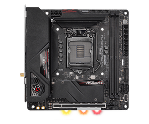Computador Placa-mãe Z590 Phantom Gaming-ITX/TB4 2xDDR4 LGA 1200 Suporte I10 Processador Gaming Motherboard - Product Image 2