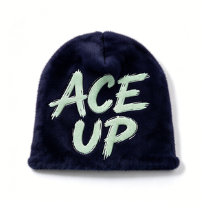 Gorro de punto con estampado digital Y2K de telaraña, gorro de invierno con gráfico WILDLIFE, gorro acrílico cálido estilo streetwear para hombres y mujeres - Product Image 2