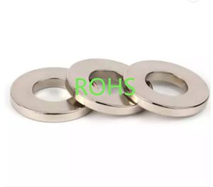 カスタム工業用ニッケル磁性材料モーター希土類磁石ネオジウムスピーカー多重極磁化ネオジム磁石リング - Product Image 2