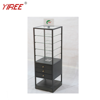 Armoire à portes coulissantes en verre, personnalisé, étagère de bijouterie ou de vitrine, serrure de design à 2 clés, vitrine