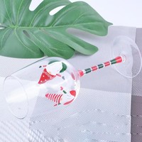 Vente en gros de gobelets à vin rouge uniques, verrerie décorative de luxe avec placage électrolytique, ensembles de gobelets à vin pour mariage