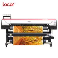 Locor-plóter de cabezal de impresión dx5 plus, 1,6 metros, banner flexible de vinilo, impresora ecosolvente, 2 uds.