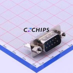 DS1034-09MUNSi44 D-Sub/VGA Connector Through hole Component (THT) Connector Standard D-Sub Male 9P Through Hole - Product Image 1