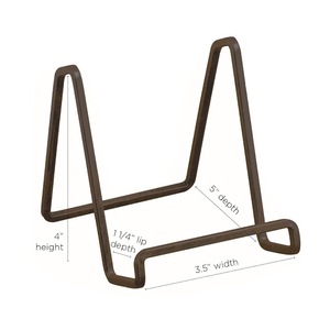 Vàng Sơn Kim Loại Trang Trí Tấm Chủ Vuông Nhà Bếp Cuốn Sách Hiển Thị Dây Giá Vẽ Đứng Thanh Lịch Lưu Trữ Giá - Product Image 2