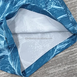 Pantaloncini da spiaggia leggeri da <span class=keywords><strong>uomo</strong></span> personalizzati con motivo a onde di <span class=keywords><strong>mare</strong></span> per le vacanze disponibili - Product Image 6