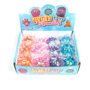 Juguete Antiestrés de TPR con Sonido, Bola de Maltosa con Forma de Virus, Juguete Sensorial para Niños de 7 a 14 Años - Product Image 6