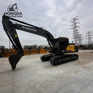รถขุดดิน Volvo EC210 ของแท้ 21 ตัน เครื่องจักรกลหนักสำหรับงานก่อสร้าง รุ่น EC210 220 240 250 290 300 350 360 มือสอง - Product Image 3