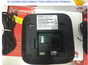 F656-21 ban đầu 3G utms/WCDMA 900/2100MHz cố định thiết bị đầu cuối không dây với khe cắm thẻ Sim GSM 2 cổng điện thoại - Product Image 6
