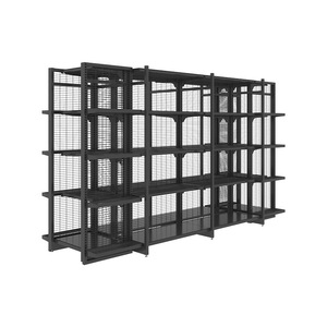 Rd Supermarket <b>Shelves</b> 36 Layer Mesh Grid Heavy Duty Adjustable Storage <b>Racks</b> For Store And Home Use - Product Image 2