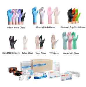 قفازات نتريل برتقالية من أنبوسون خالية من البودرة للاستخدام مرة واحدة شديدة التحمل وفقًا لمعيار EN ISO 374 النوع أ للسيارات والتعامل مع الأغذية - Product Image 5