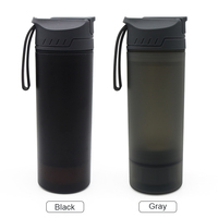 Bouteille filtrante à eau potable personnelle portable pour les activités de plein air, la pêche, le camping, la randonnée et les aventures