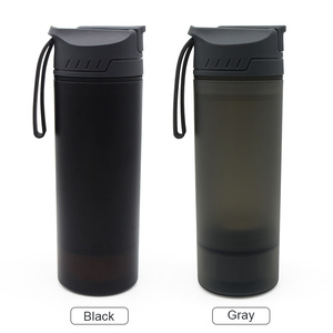 ขวดกรองน้ำดื่มพกพาสำหรับกิจกรรมกลางแจ้ง ตกปลา ตั้งแคมป์ เดินป่า เหมาะสำหรับการผจญภัย - Product Image 2