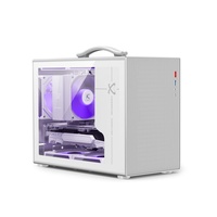 Boîtier PC de jeu Micro ATX de taille moyenne en métal de 0,7 mm pour ordinateur de bureau, portable, vente en gros