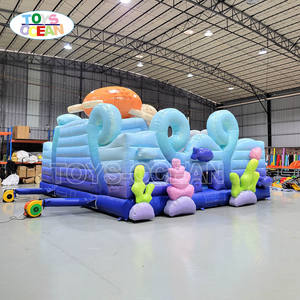 Jouets océan aire de jeux <span class=keywords><strong>tortue</strong></span> parc d'attractions gonflable château rebondissant parcours d'obstacles adapté aux activités commerciales des enfants - Product Image 5
