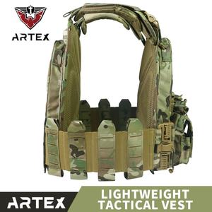 ARTEX Chaleco Tactico Multifunctional <b>Tactical</b> <b>Vest</b> Camouflage Polyester Molle Plate Carrier Quick Release <b>Tactical</b> <b>Vest</b> for Men - Product Image 4