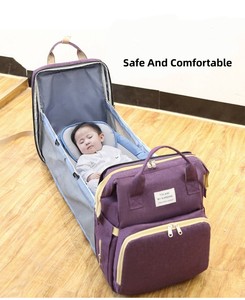 2023 borsa per pannolini multifunzionale portatile ad alta capacità borsa per pannolini borsa per pannolini <span class=keywords><strong>zaino</strong></span> - Product Image 5