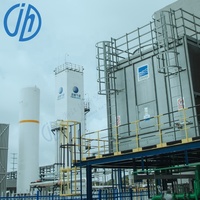Système d'oxygène cryogénique JINHUA 1300Nm3/h, usine de production d'oxygène gazeux pour l'industrie