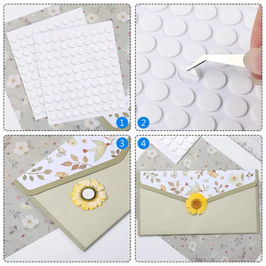 Tái sử dụng Acrylic dính Dot nhiệt độ kháng Băng cong bề mặt khả năng thích ứng cho ô tô trang trí nội thất - Product Image 3