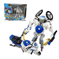 Mainan Robot Motor Transformer 18cm 5 in 1 Seri Kombinasi Figur Aksi Dari Set City Defenders SINCO