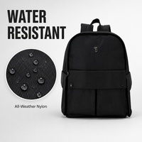 Sac à dos professionnel en nylon imperméable personnalisé pour ordinateur portable 16 pouces, idéal pour les voyages, le bureau et les trajets quotidiens, pour hommes et femmes