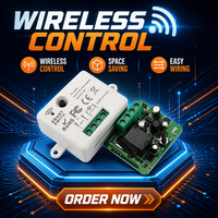 Módulo de Interruptor Inteligente con Control WIFI, Temporizador Remoto por Aplicación Tuya, Control de Brillo, Interruptor de Pared para Hogar Inteligente