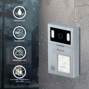 Système de déverrouillage de porte intelligent - Caméra de sonnette couleur avec surveillance par application et interphone uniquement, prix du panneau d'appel - Product Image 6