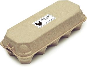 Etiquetas Rectangulares de Papel de 3x1.3 Pulgadas (102cs) para Marcar la Fecha de Producción de Huevos Frescos, para Cartones de Huevos de Granja, Empaquetado para Productores - Product Image 5