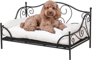 Luxe Metalen Hondenkat Slaapbank Met Wasbare Ijzeren Frame Slaapbank Met Lastechniek - Product Image 2