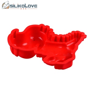 MUYULINS cartoon baking <b>silicone</b> high-temperature resistant pan pudding dessert decoration <b>tool</b> cake mousse mold - Product Image 5