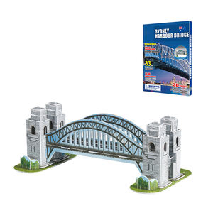 Jouet éducatif pour enfants, Puzzle 3D, modèle <span class=keywords><strong>à</strong></span> faire soi-même, multimédia - Product Image 6