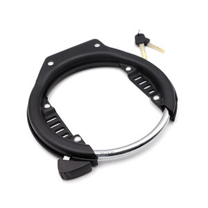 Bloqueo de rueda de neumático Fat Bike para bicicletas E-bikes con llaves Compatible con cadenas o cables de acero - Product Image 5
