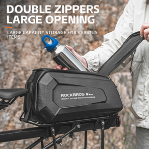 <span class=keywords><strong>Borsa</strong></span> da Portapacchi Posteriore per Bici ROCKBROS In Offerta Speciale, con Guscio Rigido Impermeabile, <span class=keywords><strong>Borsa</strong></span> da Sella per Portapacchi Posteriore per <span class=keywords><strong>Bicicletta</strong></span> - Product Image 4