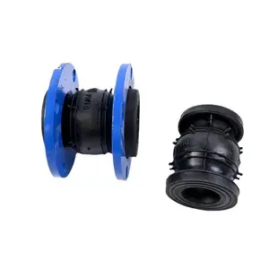 Conector de válvula macia de flange, conector de válvula de junção macio de borracha flexível personalizado, articulações de expansão de flange