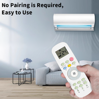 Télécommande compatible avec le climatiseur Haier KOMECO 0010401996N 0010401996 0010401715AD V9014557 E9T AS012DB