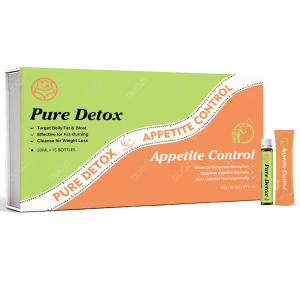 DUOZI Pure Detox Contrôle de l'appétit 30ML×15 Bouteilles 10G×30 Sachets Complément Herbal Brûle-graisses Perte de Poids - Product Image 6