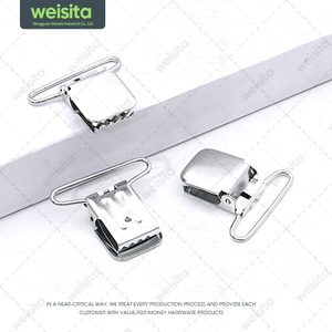 Clip per Ciuccio in Metallo con Molla e Anello di Fissaggio per Pantaloni, Accessori per Cucito e Abbigliamento - Product Image 3