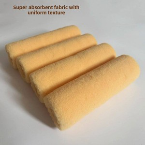 Rullo per Pittura Artistica da Parete in Lattice e Guscio d'Uovo, a Noci di Cocco, da Nove Pollici, Senza Angoli Morti, con Rivestimento in Pelle di Agnello da Quattro Pollici, per Effetto Buccia d'Arancia - Product Image 5