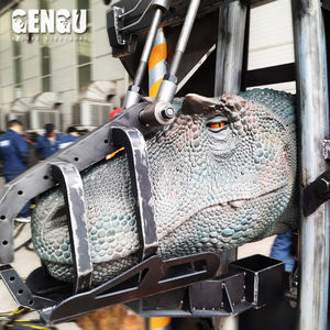 Testa di dinosauro Animatronic della decorazione della parete della testa di dinosauro 3D di alta qualità - Product Image 3