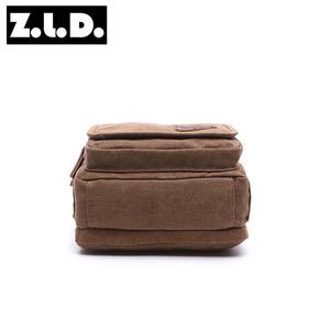 ZUOLUNDUO Borsello Monospalla da Uomo di Grande Successo, <span class=keywords><strong>Piccola</strong></span> <span class=keywords><strong>Borsa</strong></span> a <span class=keywords><strong>Tracolla</strong></span> Quadrata in Tela - Product Image 4