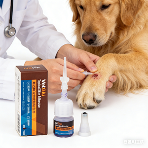 <span class=keywords><strong>Colle</strong></span> adhésive médicale super puissante pour la cicatrisation rapide des plaies chez les animaux – Fermeture chirurgicale vétérinaire - Product Image 4