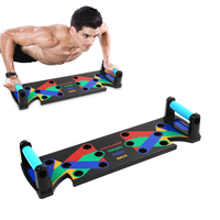 Ensemble de gym multifonctionnel personnalisé pour la maison, système de planche à pompes pour l'entraînement physique, planche à pompes multifonction en ABS