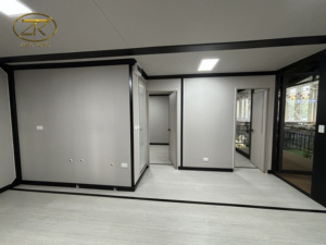 Ufficio Mobile di Lusso Portatile in Container Espandibile da 20, 30, 40 Piedi, Casa Prefabbricata con 2 Camere da Letto, Villa, Hotel in Pannelli Sandwich - Product Image 6
