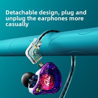 Écouteurs filaires supra-auriculaires HIFI sportifs à conducteur dynamique avec câble remplaçable Type-C 3,5 mm X2 Pro – Vente en gros usine