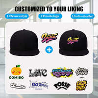 Gorras de Béisbol Bordadas en 3D con Logotipo Personalizado, Gorras Ajustables para Hombre con Logotipo Personalizado de Alta Calidad