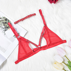 <b>Sexy</b> Erotic Embroidery Lace Women's Underwear <b>Set</b> New Fashionable Hollow Out Bra Brief <b>Set</b> - Product Image 2