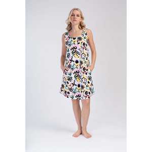 ชุดเดรสทรงทูนิคผ้าหนาสำหรับผู้หญิง พร้อมกระเป๋าทรงรี กระโปรงใส่สบาย - Product Image 4